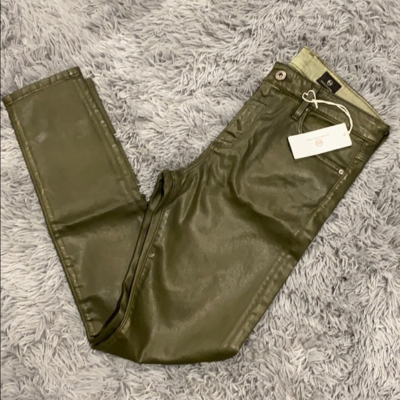 NEW • AG Jeans • Farrah Skinny Ankle Jeans Agave - Picture 6 of 8